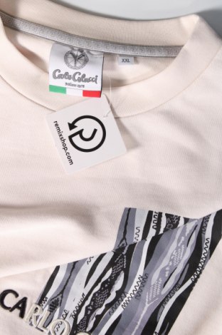 Herren Shirt Carlo Colucci, Größe XXL, Farbe Beige, Preis 51,00 €
