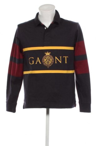 Мъжка блуза Gant, Размер L, Цвят Син, Цена 127,84 лв.