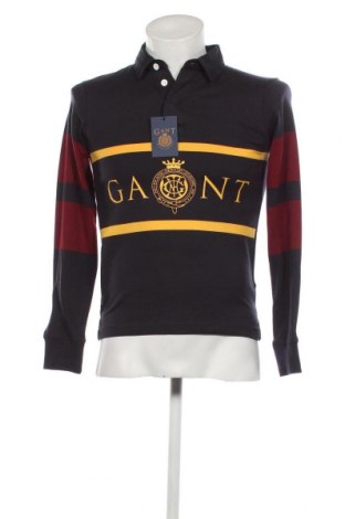 Мъжка блуза Gant, Размер XXS, Цвят Син, Цена 48,96 лв.