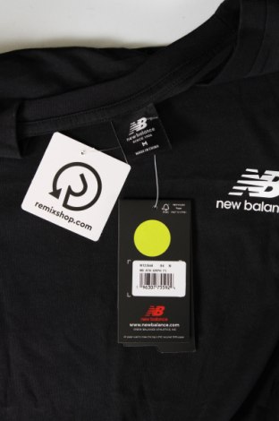 Ανδρική μπλούζα New Balance, Μέγεθος M, Χρώμα Μαύρο, Τιμή 22,27 €