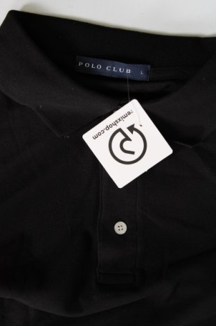 Herren Shirt Polo Club, Größe L, Farbe Schwarz, Preis 52,58 €