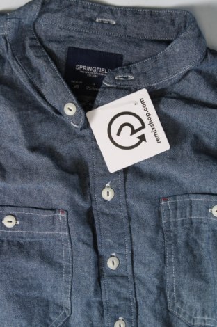 Ανδρική μπλούζα Springfield, Μέγεθος L, Χρώμα Μπλέ, Τιμή 12,37 €