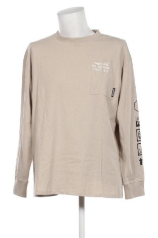 Ανδρική μπλούζα Timberland, Μέγεθος L, Χρώμα  Μπέζ, Τιμή 34,35 €