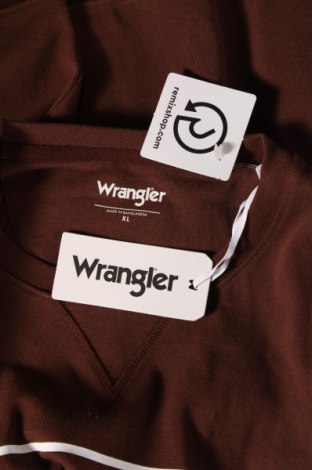 Męska bluzka Wrangler, Rozmiar XL, Kolor Brązowy, Cena 222,94 zł