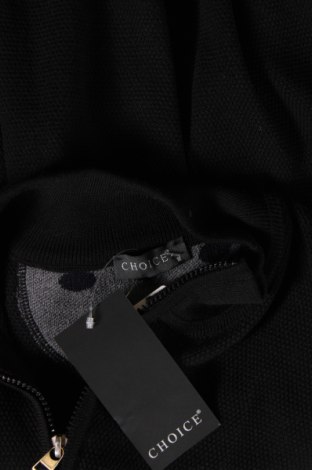 Jachetă tricotată de bărbați Choice, Mărime M, Culoare Negru, Preț 196,43 Lei