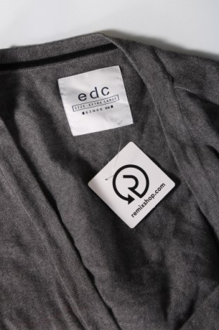 Jachetă tricotată de bărbați Edc By Esprit, Mărime XL, Culoare Gri, Preț 38,03 Lei