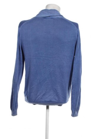 Jachetă tricotată de bărbați Finshley&Harding, Mărime L, Culoare Albastru, Preț 38,03 Lei