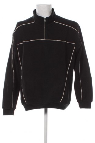 Ανδρική μπλούζα fleece Pier One, Μέγεθος L, Χρώμα Μαύρο, Τιμή 4,95 €