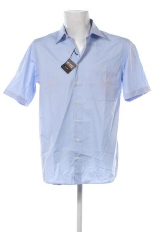 Ανδρικό πουκάμισο, Μέγεθος L, Χρώμα Μπλέ, Τιμή 12,23 €