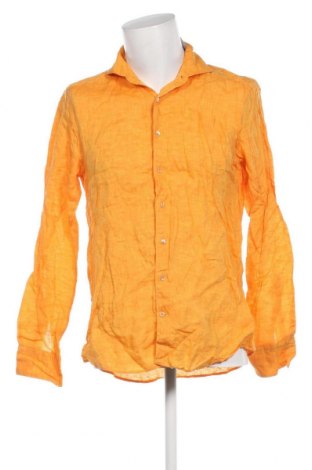 Ανδρικό πουκάμισο, Μέγεθος L, Χρώμα Κίτρινο, Τιμή 10,76 €
