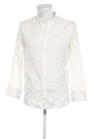 Ανδρικό πουκάμισο, Μέγεθος M, Χρώμα Εκρού, Τιμή 10,76 €