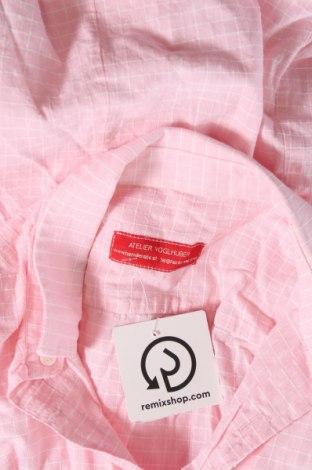 Мъжка риза, Размер S, Цвят Розов, Цена 29,33 лв.