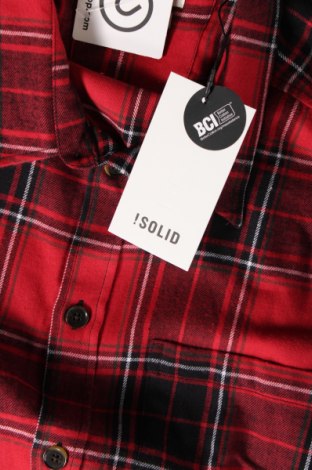 Ανδρικό πουκάμισο ! Solid, Μέγεθος XL, Χρώμα Κόκκινο, Τιμή 16,33 €