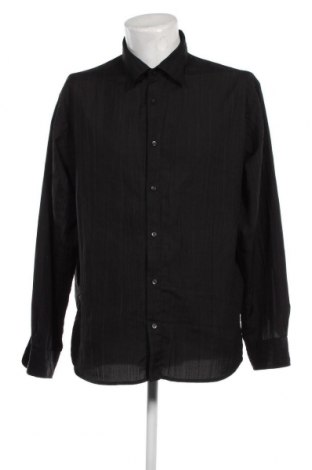 Мъжка риза Angelo Litrico, Размер XXL, Цвят Черен, Цена 14,79 лв.