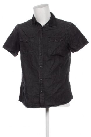 Ανδρικό πουκάμισο Angelo Litrico, Μέγεθος L, Χρώμα Μαύρο, Τιμή 9,15 €