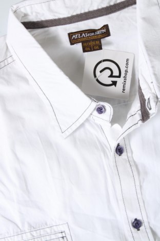Herrenhemd Atlas For Men, Größe 4XL, Farbe Weiß, Preis 20,18 €