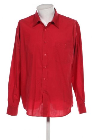 Мъжка риза Barotti, Размер XXL, Цвят Червен, Цена 23,91 лв.