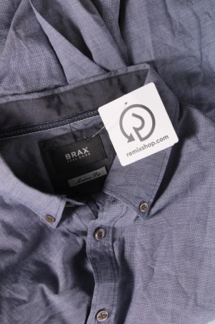 Ανδρικό πουκάμισο Brax, Μέγεθος XL, Χρώμα Μπλέ, Τιμή 20,98 €