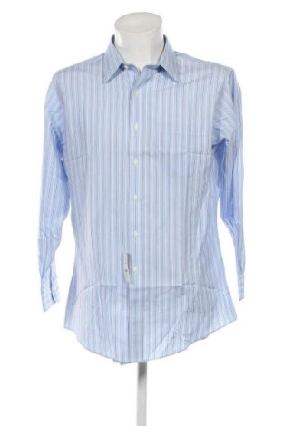 Ανδρικό πουκάμισο Brooks Brothers, Μέγεθος M, Χρώμα Μπλέ, Τιμή 41,75 €