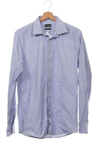 Мъжка риза Bruun & Stengade, Размер M, Цвят Син, Цена 21,88 лв.