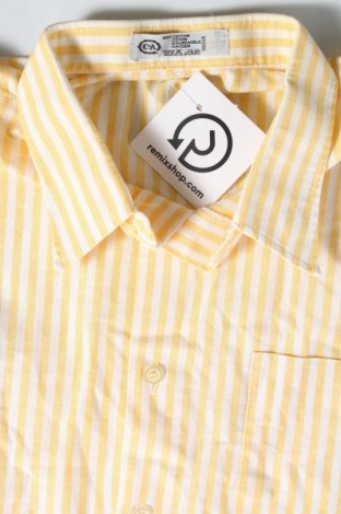 Мъжка риза C&A, Размер M, Цвят Жълт, Цена 29,00 лв.