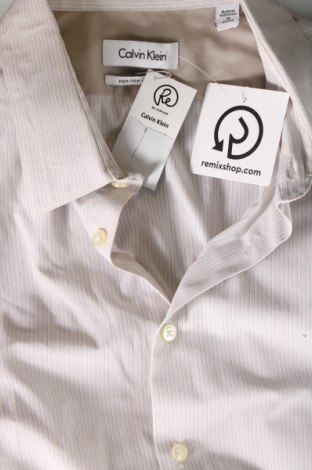 Pánská košile  Calvin Klein, Velikost L, Barva Béžová, Cena  748,00 Kč