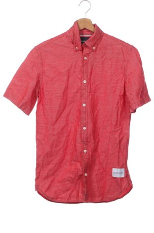 Pánská košile  Calvin Klein Jeans, Velikost XS, Barva Červená, Cena  175,00 Kč