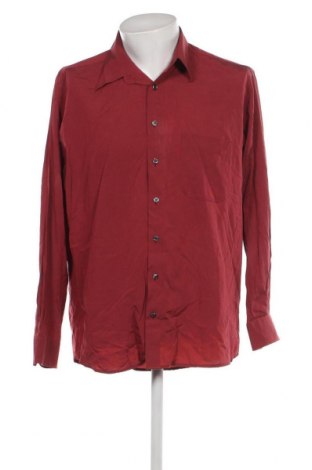 Ανδρικό πουκάμισο Canda, Μέγεθος L, Χρώμα Κόκκινο, Τιμή 5,19 €