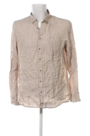 Ανδρικό πουκάμισο Canda, Μέγεθος L, Χρώμα  Μπέζ, Τιμή 10,76 €