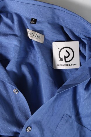 Ανδρικό πουκάμισο Canda, Μέγεθος M, Χρώμα Μπλέ, Τιμή 5,38 €
