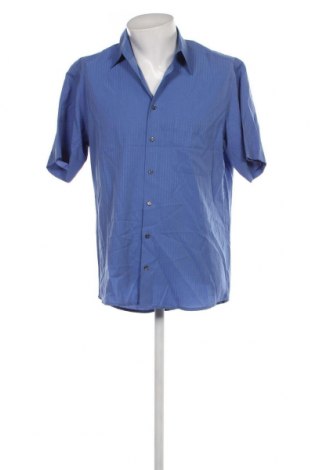 Ανδρικό πουκάμισο Canda, Μέγεθος M, Χρώμα Μπλέ, Τιμή 7,18 €