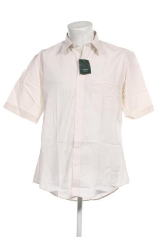 Ανδρικό πουκάμισο Canda, Μέγεθος M, Χρώμα Εκρού, Τιμή 11,38 €