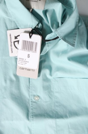 Мъжка риза Carhartt, Размер S, Цвят Син, Цена 136,00 лв.