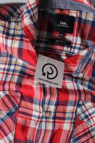 Ανδρικό πουκάμισο Clockhouse, Μέγεθος XXL, Χρώμα Πολύχρωμο, Τιμή 17,94 €