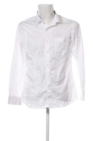 Ανδρικό πουκάμισο Daks, Μέγεθος L, Χρώμα Λευκό, Τιμή 24,12 €