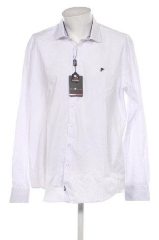 Мъжка риза Denim Culture, Размер 3XL, Цвят Бял, Цена 69,84 лв.