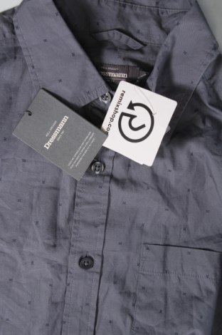Мъжка риза Dressmann, Размер S, Цвят Син, Цена 10,80 лв.