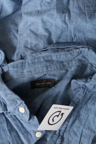 Ανδρικό πουκάμισο Dressmann, Μέγεθος XXL, Χρώμα Μπλέ, Τιμή 14,85 €