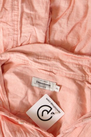 Мъжка риза Dressmann, Размер XXL, Цвят Оранжев, Цена 24,00 лв.