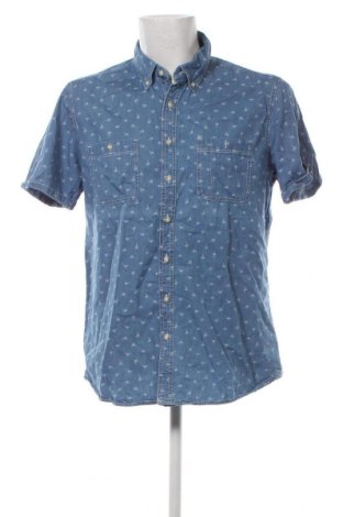 Ανδρικό πουκάμισο Dressmann, Μέγεθος XL, Χρώμα Μπλέ, Τιμή 8,91 €