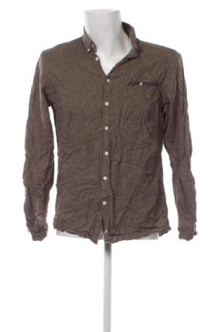 Ανδρικό πουκάμισο Dressmann, Μέγεθος L, Χρώμα Γκρί, Τιμή 14,85 €