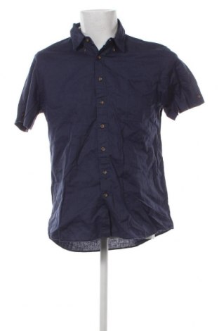 Ανδρικό πουκάμισο Dressmann, Μέγεθος L, Χρώμα Μπλέ, Τιμή 8,91 €