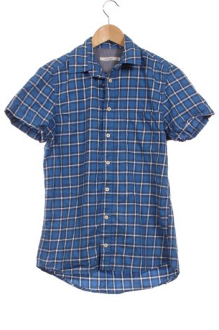 Ανδρικό πουκάμισο Dressmann, Μέγεθος S, Χρώμα Μπλέ, Τιμή 5,94 €