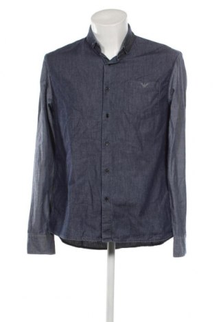 Herrenhemd Emporio Armani, Größe L, Farbe Blau, Preis € 75,15