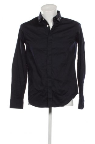 Ανδρικό πουκάμισο Emporio Armani, Μέγεθος M, Χρώμα Μπλέ, Τιμή 125,01 €