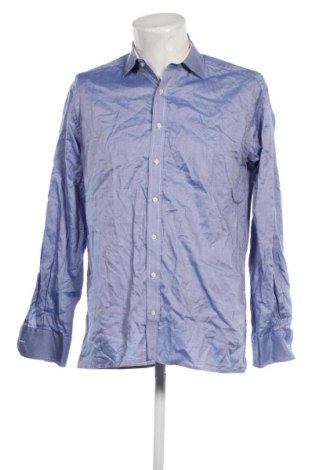 Ανδρικό πουκάμισο Eterna, Μέγεθος L, Χρώμα Μπλέ, Τιμή 12,54 €
