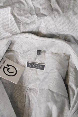 Herrenhemd Eterna, Größe M, Farbe Grau, Preis 8,28 €