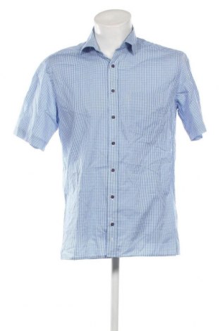 Ανδρικό πουκάμισο Eterna, Μέγεθος M, Χρώμα Μπλέ, Τιμή 8,41 €