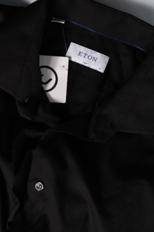 Ανδρικό πουκάμισο Eton, Μέγεθος XL, Χρώμα Μαύρο, Τιμή 52,58 €