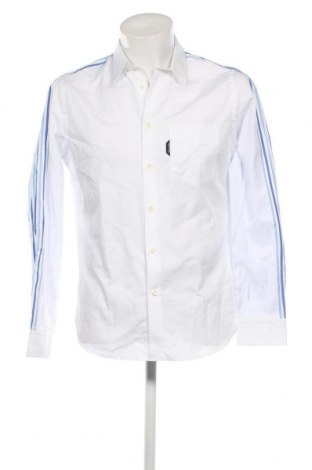 Herrenhemd Faconnable, Größe M, Farbe Weiß, Preis 96,43 €